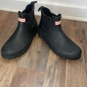 Hunter rain booties size 8 women’s